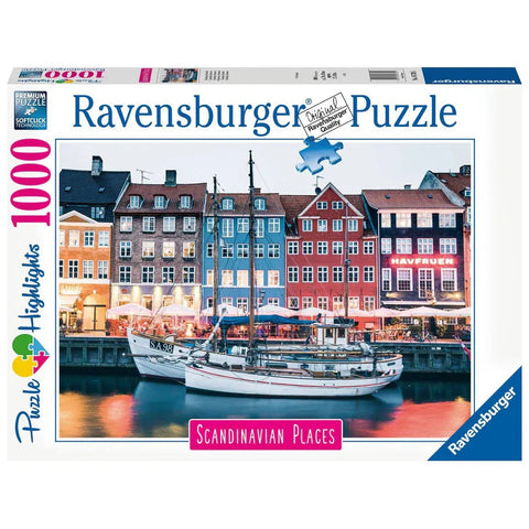 Ravensburger 1000pc Copenhagen Denmark Puzzle