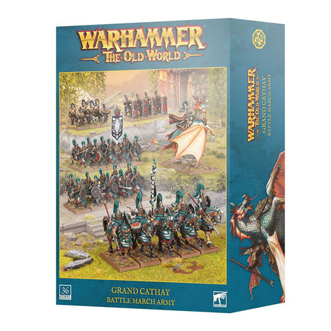Games Workshop Warhammer The Old World Grand Cathay Battle March Army