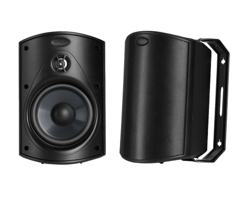 Polk Audio Atrium 4 Outdoor Speakers with 4.5" Drivers Pair Black