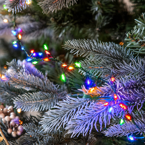 Lexi Lighting 640 Micro LED Cluster Christmas Lights Multicolour
