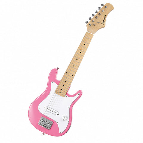 Karrera Electric Childrens Kids Guitar (Pink)