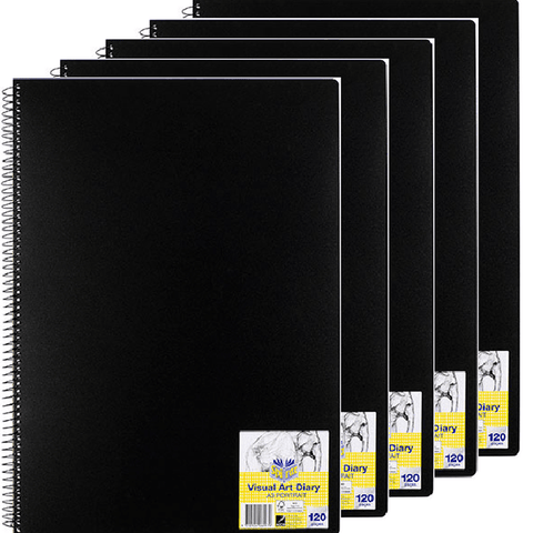 Spirax P703 Visual Art Diary A3 5pack