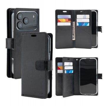 Goospery Mansoor Diary for iPhone 17 Pro Max - Black