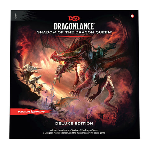 Dungeons & Dragons Dragonlance Shadow of the Dragon Queen Deluxe Edition Book