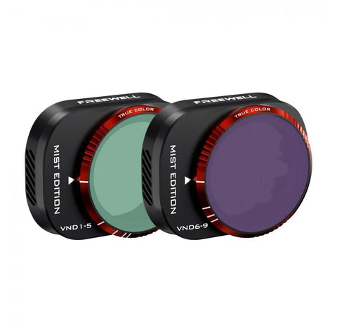Freewell VND Mist Filter Set for DJI Mini 4 Pro (1-5 & 6-9 Stop)