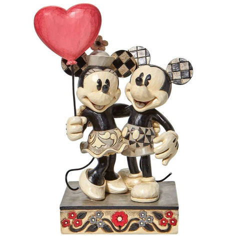 Jim Shore Disney Traditions - Mickey and Minnie - Heart