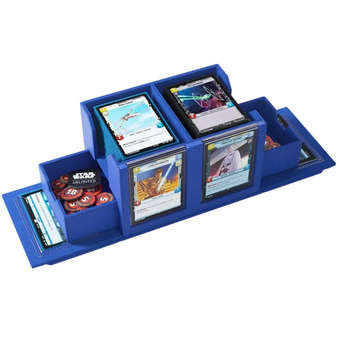 Gamegenic Star Wars Unlimited Double Deck Pod (Blue)