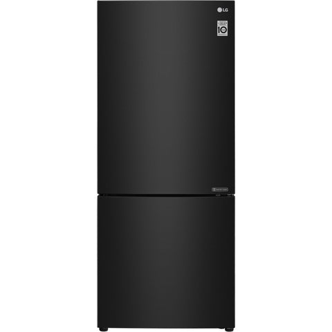 LG GB-455BTL 420L Bottom Mount Fridge (Black)