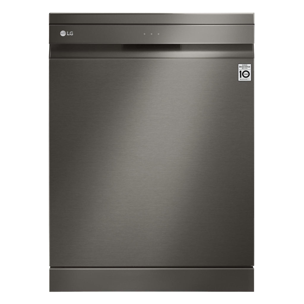 LG XD3A25BS TrueSteam 15Place Setting Freestanding Dishwasher (Black/Steel) JB HiFi