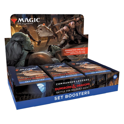 Wizards Of The Coast Magic Commander Legends: Battle for Baldur's Gate Set Booster Box MTG