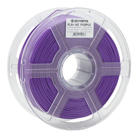 3D META High Speed PLA+ HS 3D Printing Filament - Purple