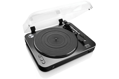 Lenco LBT-120BK Turntable with Direct Encoding and Bluetooth (Black)