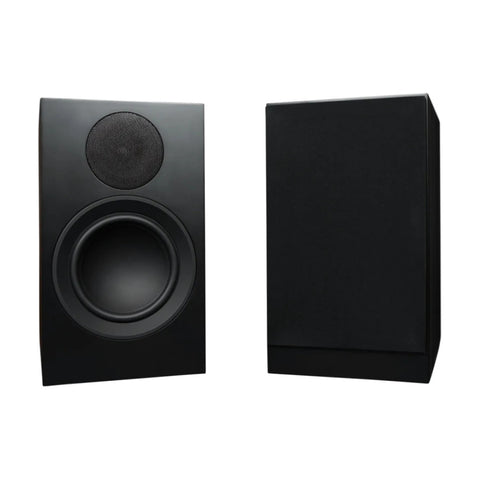Scansonic HD 2-Pieces L7 Series Bookshelf Home Speakers 150W (Black)