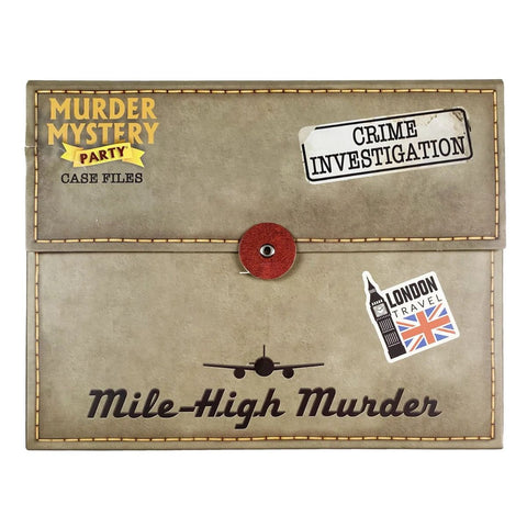 University Games Murder Mystery Party Case Files: Mile High Murder