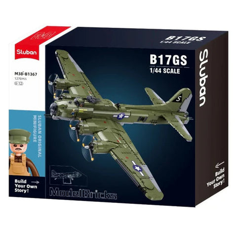 Sluban 1/44 1270pc B-17G Flying Fortress