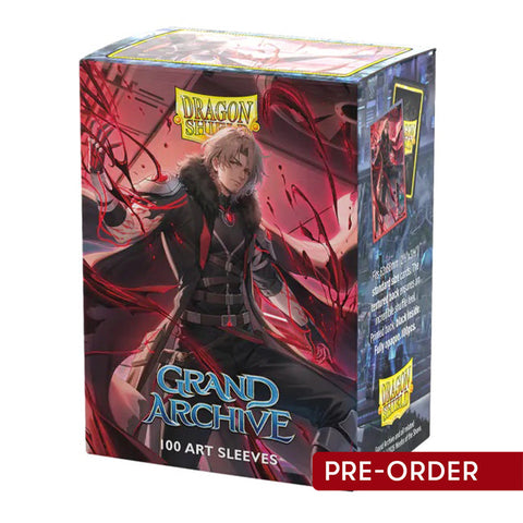 Arcane Tinmen Dragon Shield 100ct Matte Dual Art Grand Archive Dante Hemomancer Sleeves