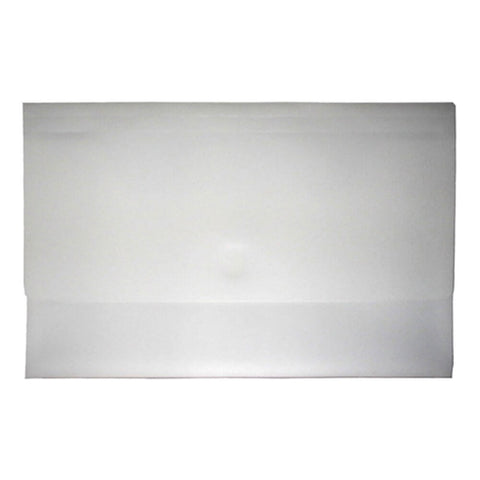 Marbig Polypick Document Wallet (Foolscap) - Clear