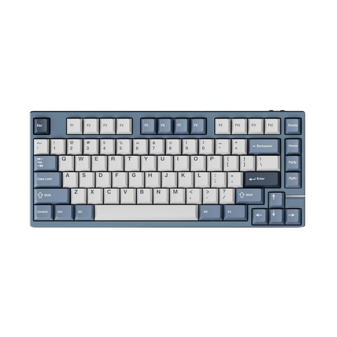 Qwetykeys Neo Studio Neo75 Prebuilt Wireless Mechanical Keyboard (Anodized Slate Blue)