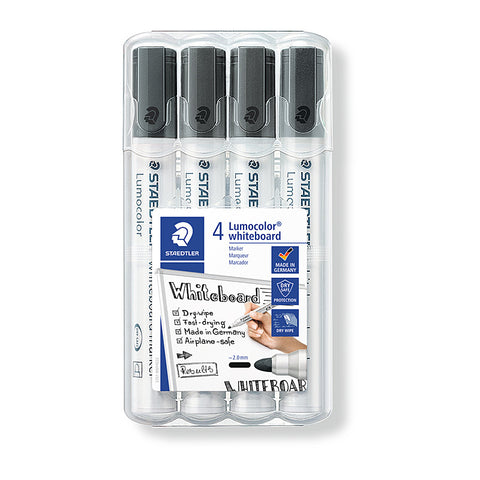 Staedtler Whiteboard Marker 351 Bulletpoint (Black) [Case 4]
