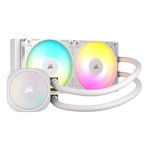 Corsair NAUTILUS 240 RS ARGB 240mm Liquid CPU Cooler (White)
