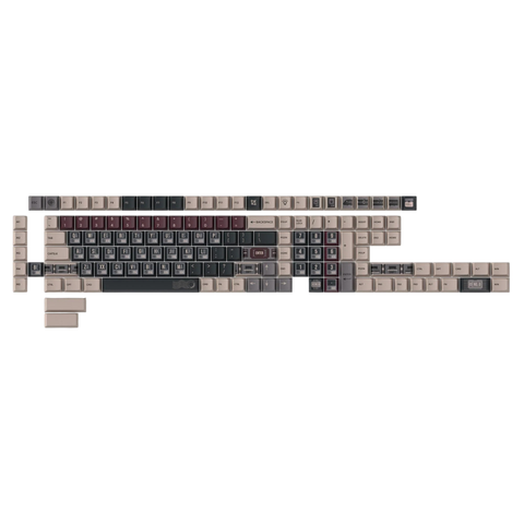 Keychron Cherry Profile Dye-Sub PBT Full Keycap Set (Vintage Stamp)