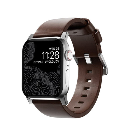 NOMAD Apple Watch Modern Band - Rustic Brown