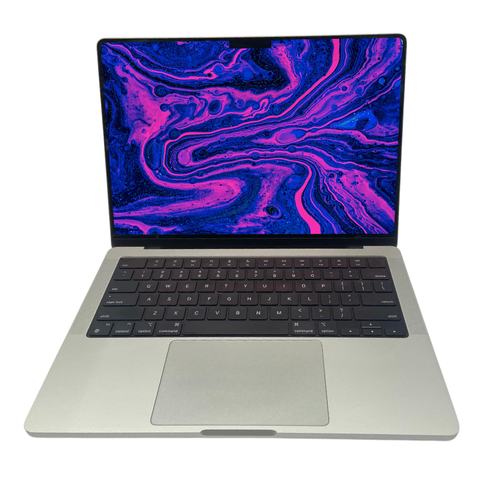 Apple MacBook Pro 14" A2442 Silver (2021) M1 Pro Chip 512GB SSD 16GB RAM [~Refurbished: Excellent]