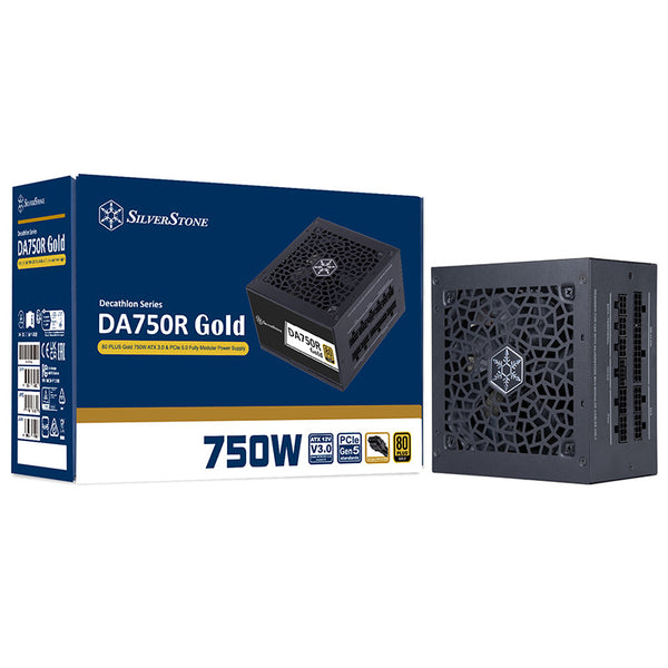 SilverStone 750W ATX 80+ Gold Power Supply (SST-DA750R-GMA