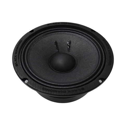 Black Diamond DIA-6MB300-8 6.5" Mid-Bass 8-Ohm Car Speaker (Single)