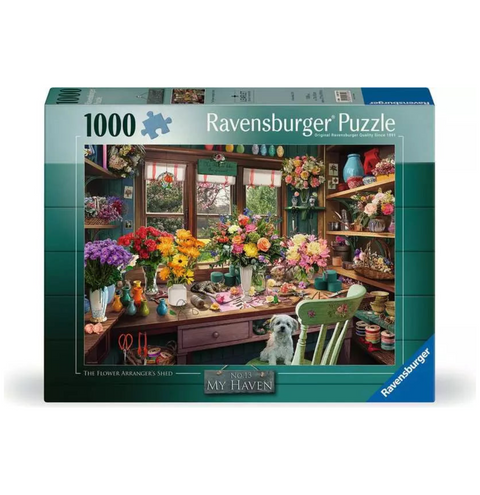 Ravensburger 1000pc My Haven No 13 Flower Arranger Puzzle