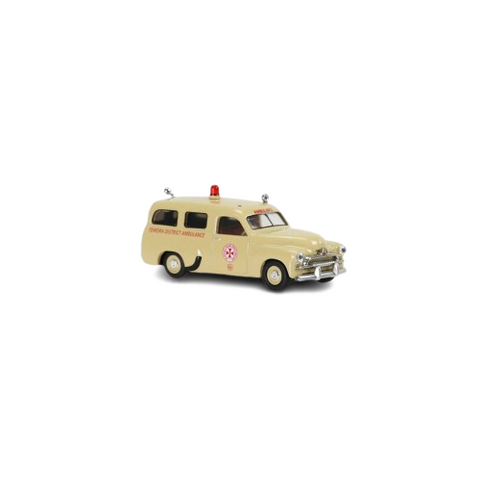 DDA 1:64 Scale FJ Holden Ambulance Beige Diecast Car Model Toy