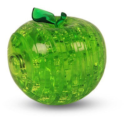 Bepuzzled 3D Green Apple Crystal Puzzle