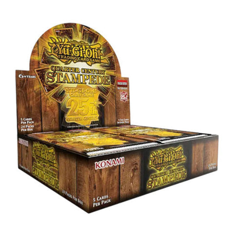 Konami YuGiOh! Quarter Century Stampede Booster Box