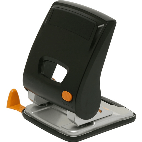 Marbig Punch 2-Hole Low Force 30 Sheet Black