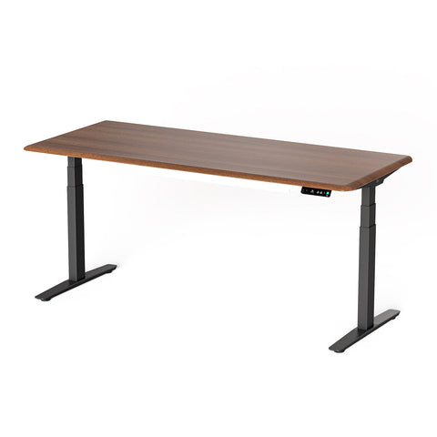9am HOME Pesk Pro Hardwood Home Office Electric Standing Desk - American Walnut Top - 1800*750mm)