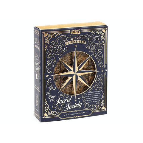 Sherlock Holmes: The Case of the Secret Society Sliding Blocks Puzzle