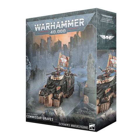 Games Workshop Warhammer 40K Astra Militarum Commissar Graves