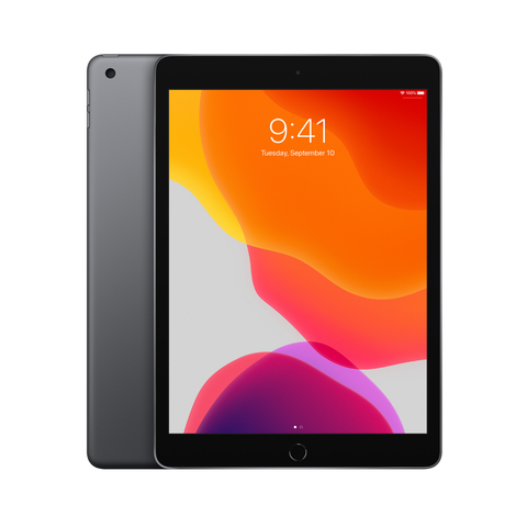 Apple iPad 7th Gen 128GB WiFi Cellular (Space Gray [~Refurbished: Excellent]