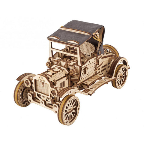 UGears Retro Car UGR-T Mechanical Wooden Model Kit DIY Puzzles