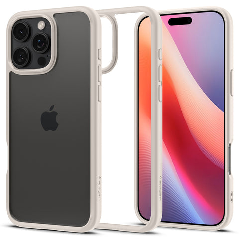 Spigen Apple iPhone 16 Pro Max Ultra Hybrid Case - Natural Titanium
