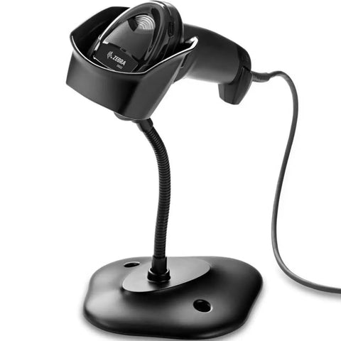 Zebra DS2208 Barcode Scanner 2D Hand-Held Kit Stand USB Windows Mac
