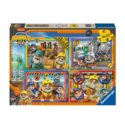 Ravensburger 4x42 Rubble and Crew Bumper Pack Puzzle