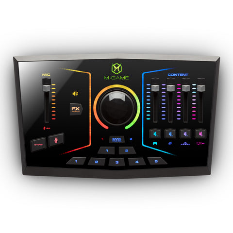 M-Game RGB Dual USB Streaming Mixer