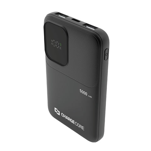 ChargeCore SafeCharge Max 5K LiFePO4 Power Bank (Black)