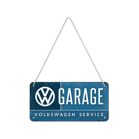 Nostalgic-Art Metal 10x20cm Hanging Sign Plaque VW Garage