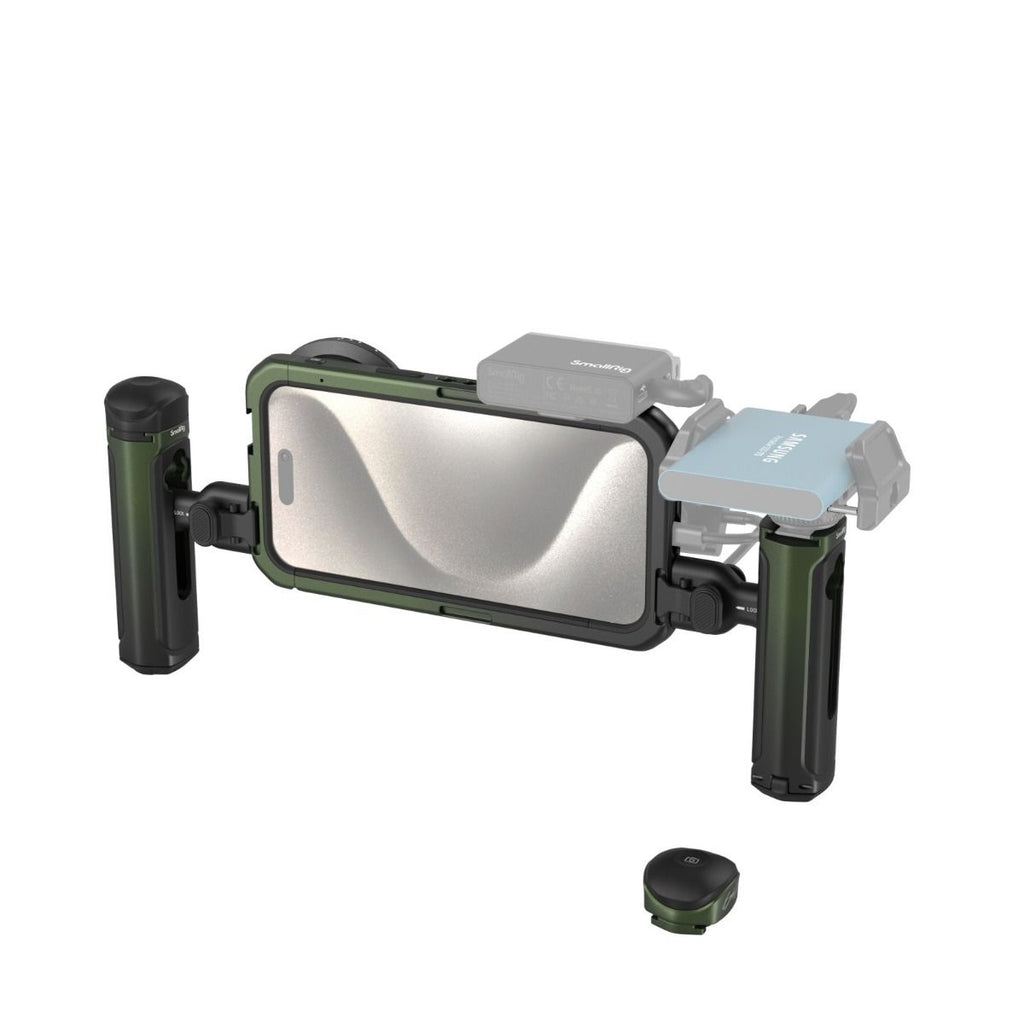 Kit Video Mobile SmallRig Per IPhone 15 Pro MAX - Con Filtro VND, Maniglie E Adattatore, Design Esclusivo - Foto 5