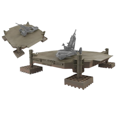 AFV CLUB HF081 1/35 U.S. Artillery Firing PlatformV.N. WAR Plastic Model Kit