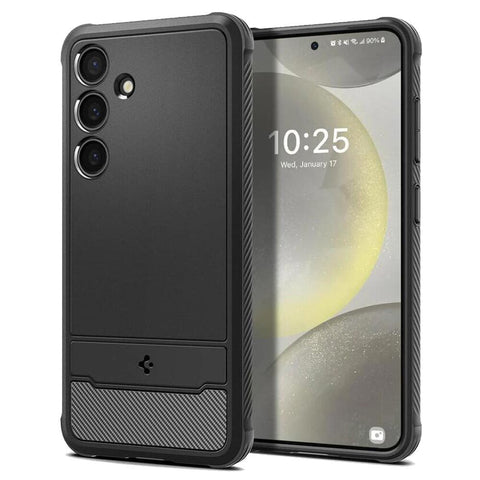 Spigen Samsung Galaxy S24 Rugged Armor Case - Black