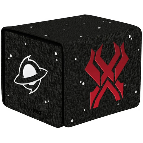 Ultra Pro: UP38864 Edge of Eternities Premium Alcove Edge Deck Box Interior Print Red Mythic MtG Cards