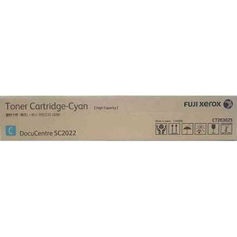 Fuji Xerox CT203025 Toner Cartridge Cyan